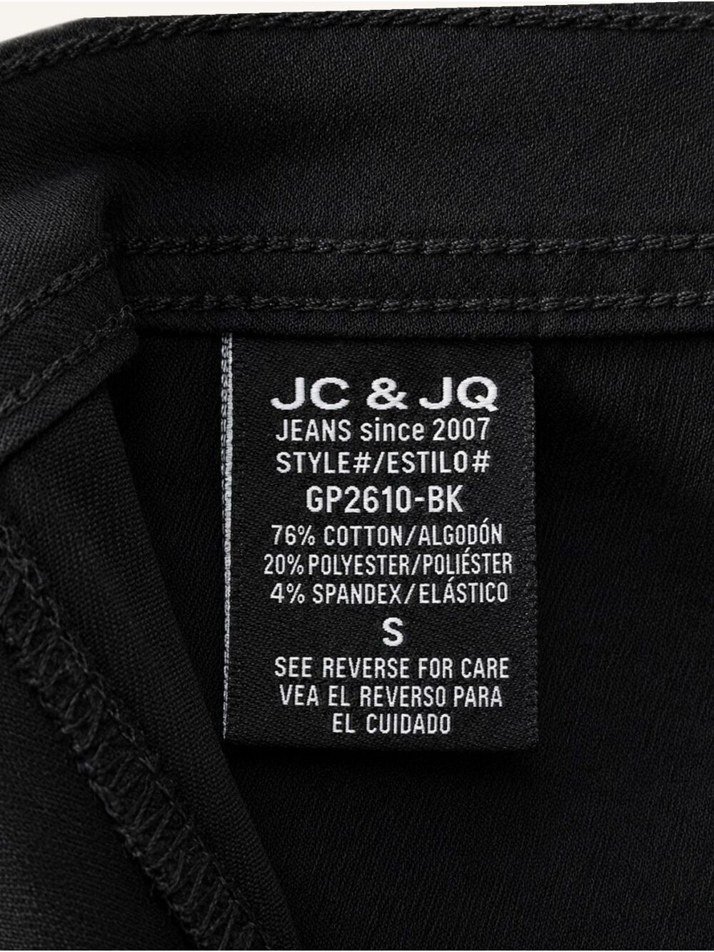 Black Flare Bell Bottom Pants Small JC & JQ NWT Y2K Back to School - Picture 10 of 12